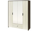 Шкаф для одежды и белья 4-х дверный ПМ-112.02 Размеры: 1817 x 600 ― Мебель в Краснодаре