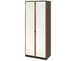 Шкаф для одежды с 2-мя дверями (с зеркалами) ПМ-144.08 Размер: 934х586х2302 ― Мебель в Краснодаре