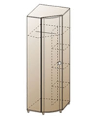 ШК-305 Шкаф для одежды и белья ШхВхГ (мм):670х2172х670 (боковины 396) ― Мебель в Краснодаре