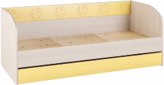 Маугли МДМ-12К Кровать Жёлтый (ШxГxВ):1938х845х750 ― Мебель в Краснодаре