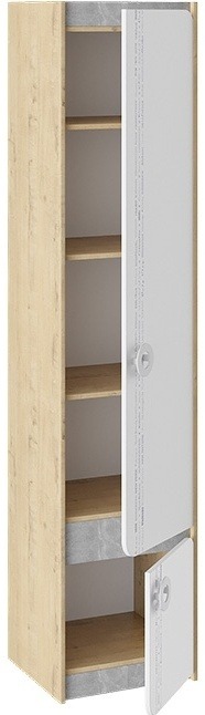 Шкаф для белья «Мегаполис» ТД-315.07.21  Размеры (Ш×Г×В): 466×434×2111 ― Мебель в Краснодаре