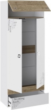 Шкаф для одежды Оксфорд ТД-139.07.22  (Ш×Г×В): 876×450×2203