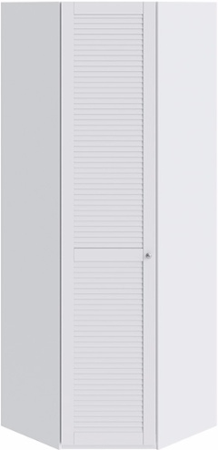 Шкаф угловой с 1-ой дверью левый «Ривьера» СМ 241.23.003 L (Ш×Г×В): 764×764×2111 ― Мебель в Краснодаре