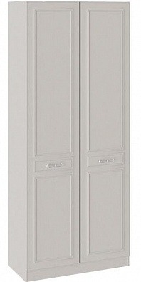 Шкаф для одежды с 2 глухими дверями Сабрина СМ-307.07.220  Кашемир (Ш×Г×В): 897×457×2171 ― Мебель в Краснодаре
