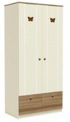 Шкаф для одежды  Юниор, мод Ю5 ШхГхВ: 1006х580х2116 мм ― Мебель в Краснодаре