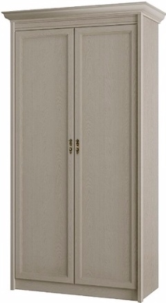 Флоренция 661 шкаф для одежды 2-дверный Дуб Гарвард (ШхВхГ): 1250x2316x595 ― Мебель в Краснодаре