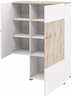 Шкаф комбинированный МН-224-02 Ш х В х Г:  101 х 135 х 42 см  ― Мебель в Краснодаре