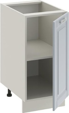 Шкаф напольный СКАЙ (Голубая) Н_72-40_1ДР  (Ш×Г×В): 400×580×820 ― Мебель в Краснодаре