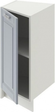 Шкаф напольный торцевой СКАЙ (Голубая) НТ_72-40(45)_1ДР  (Ш×Г×В): 400×580×820