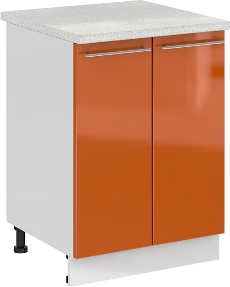 Кухня Олива ШН 600 Шкаф нижний Оранж ― Мебель в Краснодаре