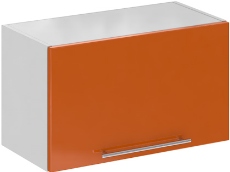 Кухня Олива ШВГ 600 Шкаф верхний горизонтальный Оранж ― Мебель в Краснодаре