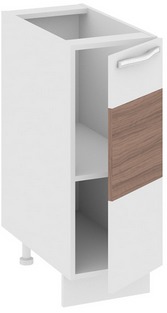 Шкаф нижний (правый) (Оливия (Темная)) Н_72-30_1ДР(А) Размеры (Ш×Г×В): 300×582×822