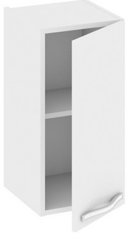 Шкаф верхний (Оливия (Белый универс.)) В_60-30_1ДР Размеры (Ш×Г×В): 300×323×600