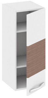 Шкаф верхний (правый) (Оливия (Темная)) В_72-30_1ДР(Б) Размеры (Ш×Г×В): 300×323×720 ― Мебель в Краснодаре