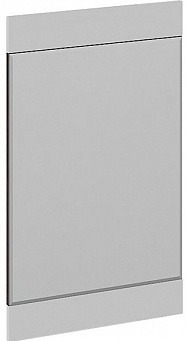 Зеркало навесное «Фьюжн»  Белый глянец (Ш×Г×В): 540×20×900