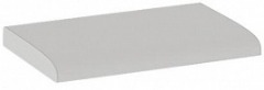 Мягкий элемент «Фьюжн»  Белый  (Ш×Г×В): 540×355×50