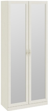 Шкаф для одежды с 2-мя зеркальными дверями «Лючия» СМ-235.22.02 (Ш×Г×В): 895×429×2161