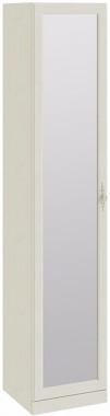 Шкаф для белья с 1-ой зеркальной дверью «Лючия» СМ-235.21.02 (Ш×Г×В): 447×429×2161