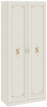Шкаф для одежды с 2-мя дверями «Лючия» СМ-235.22.01 (Ш×Г×В): 895×429×2161 ― Мебель в Краснодаре