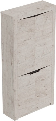 Прихожая шкаф 2дв Соренто Дуб Бонифаций (ШхГхВ): 1070x385x2100 ― Мебель в Краснодаре