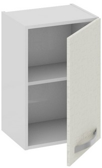 Шкаф верхний (Синга (Крем)) В_60-40_1ДР Размеры (Ш×Г×В): 400×323×600 ― Мебель в Краснодаре