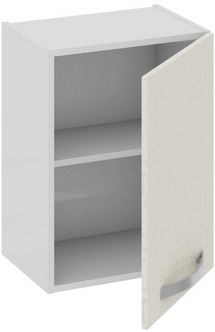 Шкаф верхний (Синга (Крем)) В_60-45_1ДР Размеры (Ш×Г×В): 450×323×600
