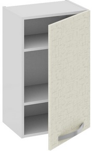 Шкаф верхний (Синга (Крем)) В_72-45_1ДР Размеры (Ш×Г×В): 450×323×720 ― Мебель в Краснодаре