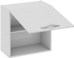 Шкаф верхний (СКАЙЛАЙН (Белый)) В_60-60_1ДО Размеры (Ш×Г×В): 600×323×600 ― Мебель в Краснодаре