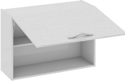 Шкаф верхний (СКАЙЛАЙН (Белый)) В_60-90_1ДО Размеры (Ш×Г×В): 900×323×600