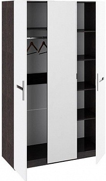 Шкаф комбинированный с 3-мя дверями Фьюжн ТД-260.07.43   (Ш×Г×В): 1343×580×2181