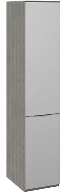 Шкаф для белья с 1 зеркальной дверью Либерти СМ-297.07.012  (Ш×Г×В): 451×600×2188 ― Мебель в Краснодаре