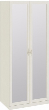 Шкаф для одежды с 2-мя зеркальными дверями «Лючия» СМ-235.07.04 (Ш×Г×В): 895×583×2161