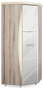 Натали мод №14  шкаф угловой с зеркалом В 2200 Ш 900 Г 900