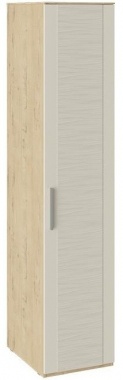 Шкаф для белья с 1 дверью Николь СМ-295.07.001 Фон Бежевый (Ш×Г×В): 449×602×2121