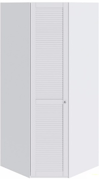 Шкаф угловой с 1-ой дверью левый «Ривьера» СМ 241.07.003 L (Ш×Г×В): 894×894×2111 ― Мебель в Краснодаре