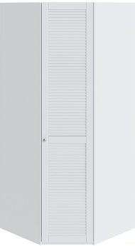 Шкаф угловой с 1-ой дверью правый «Ривьера» СМ 241.07.003 R (Ш×Г×В): 894×894×2111 ― Мебель в Краснодаре