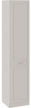 Шкаф для белья с 1 глухой дверью правый Сабрина СМ-307.07.010R  Кашемир (Ш×Г×В): 449×587×2171