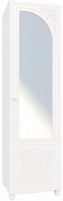Шкаф-пенал с зеркалом Соня Премиум СО-13К правый Ясень Патина Ш550хГ516хВ2005 ― Мебель в Краснодаре