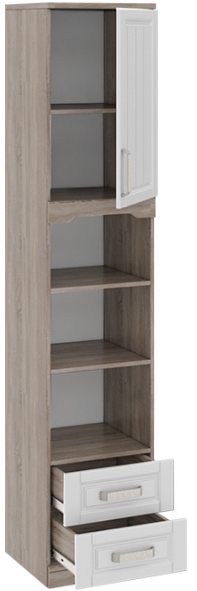Шкаф комбинированный открытый «Прованс» ТД-223.07.20 (Ш×Г×В): 450×440×2178 ― Мебель в Краснодаре