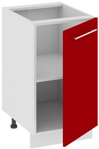 Шкаф нижний (АССОРТИ (Вишня)) Н_72-45_1ДР Размеры (Ш×Г×В): 450×582×822 ― Мебель в Краснодаре