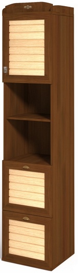 Шкаф-пенал для книг ИД 01.81  Г450хШ480хВ2199мм ― Мебель в Краснодаре