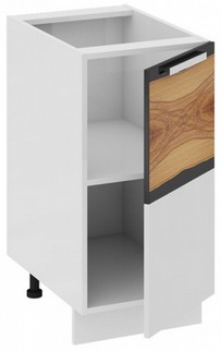Шкаф нижний (правый) Н_72-40_1ДР(А) Фэнтези (Вуд) (Ш×Г×В): 400×582×822 ― Мебель в Краснодаре