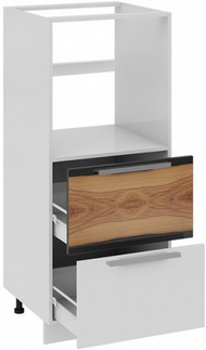 Шкаф комбинированный под бытовую технику с 2-мя ящиками	КБ2я_132(72)-60_2Я Фэнтези (Вуд) (Ш×Г×В): 600×582×1422