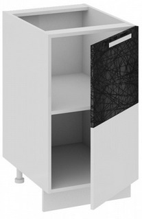 Шкаф нижний (правый) Н_72-45_1ДР(А) Фэнтези (Лайнс) (Ш×Г×В): 450×582×822 ― Мебель в Краснодаре