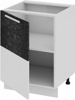 Шкаф нижний (левый) Н_72-60_1ДР(Б) Фэнтези (Лайнс) (Ш×Г×В): 600×582×822 ― Мебель в Краснодаре