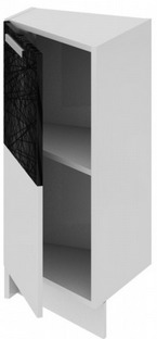 Шкаф нижний торцевой (левый) НТ_72-40(45)_1ДР(Б) Фэнтези (Лайнс) (Ш×Г×В): 400×582×822 ― Мебель в Краснодаре
