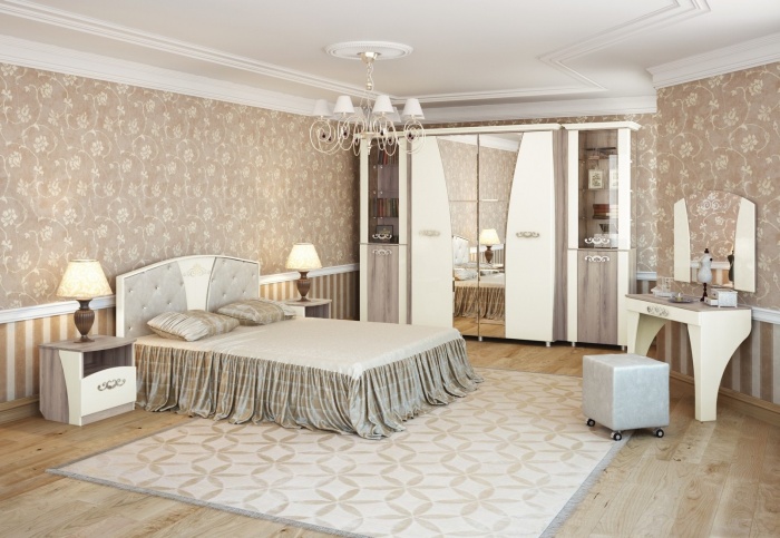 Спальня Натали 1 ― Мебель в Краснодаре