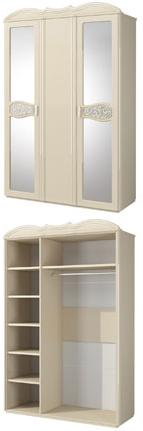 Шкаф для одежды МН-025-03  ШВГ  157 х 233 х 62 см ― Мебель в Краснодаре
